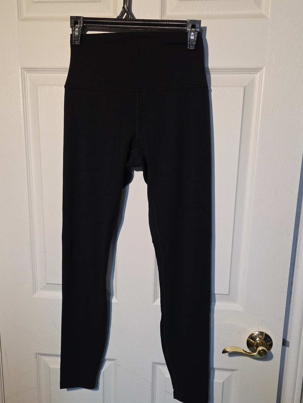 CRZ YOGA Black High-Waist Active Leggings Sz M